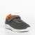 Pantofi sport copii gri cu portocaliu din material textil Amie, 3 - Kalapod.net