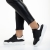 Pantofi sport dama negri cu alb din piele ecologica Malena, 4 - Kalapod.net