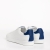 Pantofi sport barbati albi cu albastru din piele ecologica Valeriano, 4 - Kalapod.net