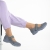 Pantofi sport dama gri din material textil Brighid, 6 - Kalapod.net