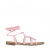 Sandale dama roz din material textil Nesrin, 5 - Kalapod.net