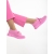 Pantofi sport dama fucsia din material textil Dasa, 5 - Kalapod.net