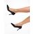 Pantofi dama negri cu toc din material textil Kenina, 2 - Kalapod.net