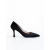 Pantofi dama negri cu toc din material textil Kenina, 5 - Kalapod.net