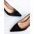 Pantofi dama negri cu toc din material textil Kenina, 6 - Kalapod.net