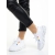 Pantofi sport dama albi din material textil Ankita, 3 - Kalapod.net