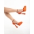 Pantofi dama portocalii din material textil Medeia, 4 - Kalapod.net