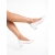 Pantofi dama albi cu toc din material textil Norina, 7 - Kalapod.net