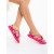 Sandale dama fuchsia din piele ecologica Beloved - Kalapod.net