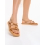Sandale dama camel din piele ecologica Beloved - Kalapod.net