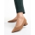 Pantofi dama bej din material textil cu toc Ziva, 2 - Kalapod.net