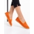 Espadrile dama portocalii din material textil Purity - Kalapod.net