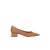 Pantofi dama bej din material textil cu toc Ziva, 6 - Kalapod.net
