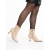 Botine dama bej din material textil Guliana - Kalapod.net