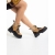 Ghete dama camel din material textil Marlena - Kalapod.net