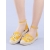 Espadrile dama Raluca galbene - Kalapod.net