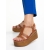 Sandale dama Girlhood camel din piele naturala Afroditi, 2 - Kalapod.net