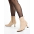 Botine dama bej din material textil Guliana, 3 - Kalapod.net