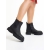 Botine dama negre din piele ecologca Alodie, 4 - Kalapod.net