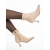Botine dama bej din material textil Guliana, 5 - Kalapod.net