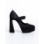 Pantofi dama negri cu toc din material textil Regena, 8 - Kalapod.net
