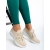 Pantofi sport dama bej din material textil Davinia, 4 - Kalapod.net