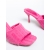 Papuci dama fucsia din material textil Vreni, 6 - Kalapod.net