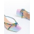 Sandale dama multicolor  din piele ecologica lacuita Dulcie, 6 - Kalapod.net