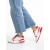 Pantofi sport dama verzi cu rosu din piele ecologica si material textil Raela, 2 - Kalapod.net