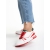 Pantofi sport dama verzi cu rosu din piele ecologica si material textil Raela, 3 - Kalapod.net