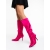 Cizme dama fucsia din material textil Saori, 3 - Kalapod.net