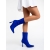 Botine dama albastre din material textil Vanice, 3 - Kalapod.net