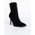 Botine dama negre din material textil Zemfira - Kalapod.net