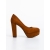 Pantofi dama camel din material textil Delmara, 5 - Kalapod.net