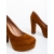 Pantofi dama camel din material textil Delmara, 6 - Kalapod.net