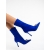 Botine dama albastre din material textil Taniel, 3 - Kalapod.net