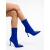 Botine dama albastre din material textil Taniel, 4 - Kalapod.net