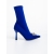 Botine dama albastre din material textil Taniel, 5 - Kalapod.net