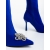 Botine dama albastre din material textil Taniel, 6 - Kalapod.net