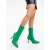 Botine dama verde din material textil Taniel, 3 - Kalapod.net