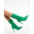 Botine dama verde din material textil Taniel, 4 - Kalapod.net