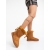 Cizme dama camel din material textil Taryn - Kalapod.net