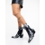 Botine dama negre din piele ecologica Sudie, 4 - Kalapod.net
