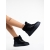 Ghete dama negre din material textil Clarabelle, 4 - Kalapod.net