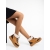Ghete dama camel din material textil Clarabelle, 4 - Kalapod.net