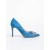 Pantofi dama albastri cu toc din material textil Georgyna, 5 - Kalapod.net