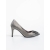 Pantofi dama gri cu toc din material textil Friera, 5 - Kalapod.net