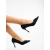 Pantofi dama negri cu toc din material textil Elsabeth, 4 - Kalapod.net