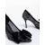 Pantofi dama negri cu toc din material textil Marliss, 6 - Kalapod.net