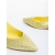 Balerini dama galbeni din material textil Nadetta, 6 - Kalapod.net
